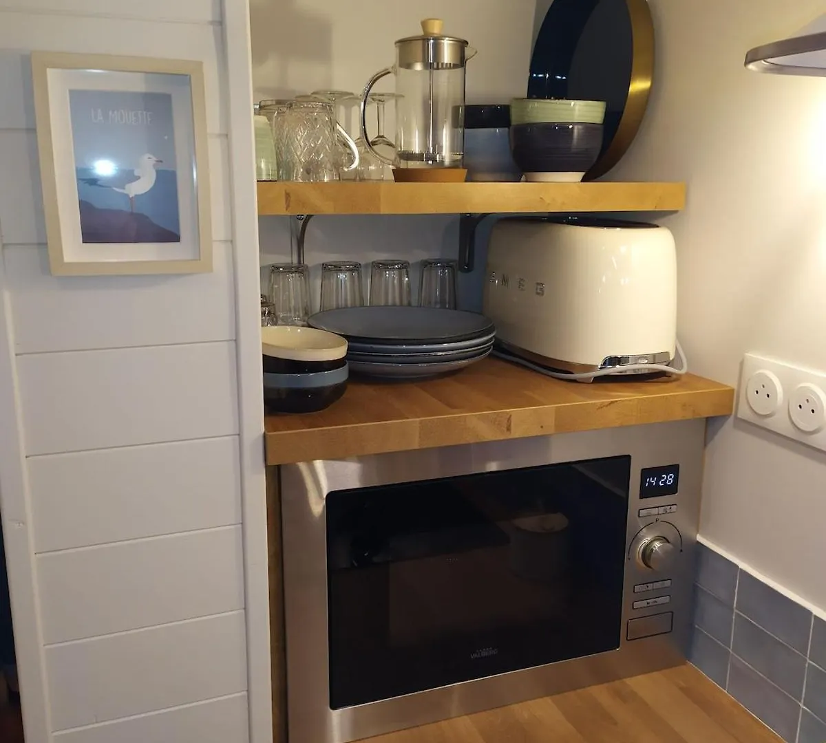Lägenhet Studio Hortensia A 2 Pas Du Port - Confortable, Classe 2 Etoiles Cancale