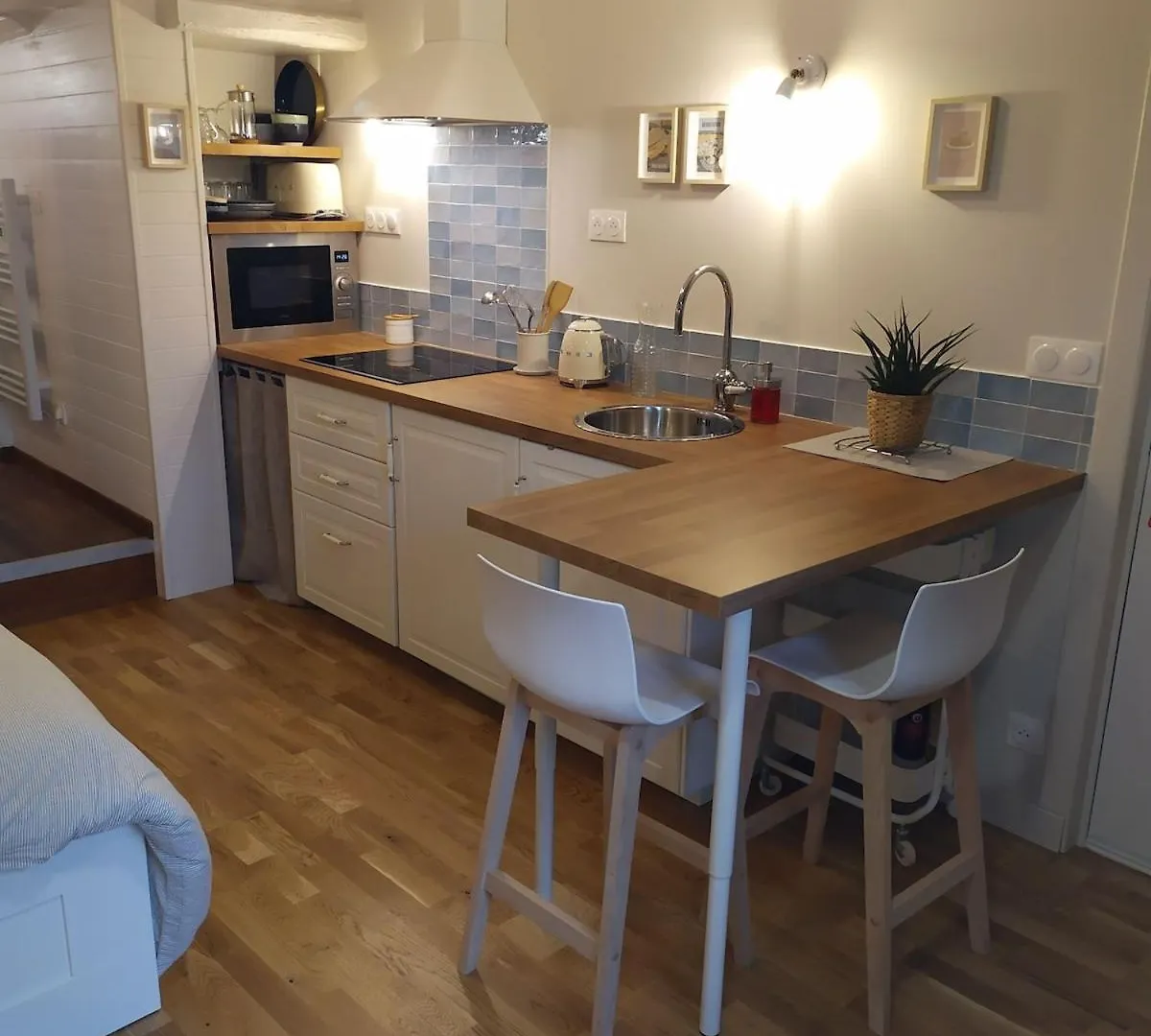 Studio Hortensia A 2 Pas Du Port - Confortable, Classe 2 Etoiles Cancale Lägenhet
