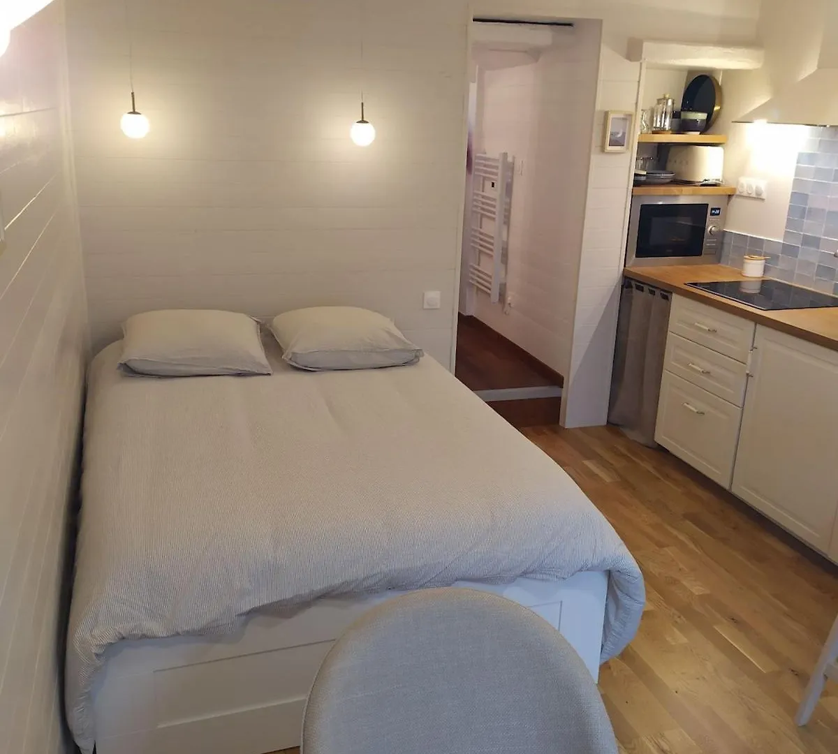 Lägenhet Studio Hortensia A 2 Pas Du Port - Confortable, Classe 2 Etoiles Cancale