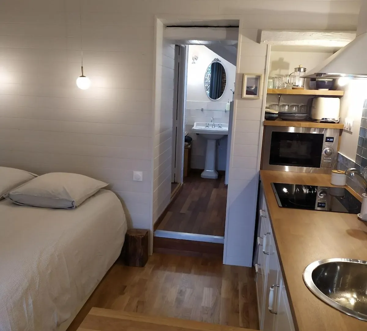 Studio Hortensia A 2 Pas Du Port - Confortable, Classe 2 Etoiles Cancale Lägenhet